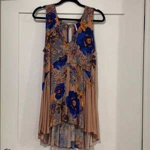 Free People Floral Swing Tunic Dress